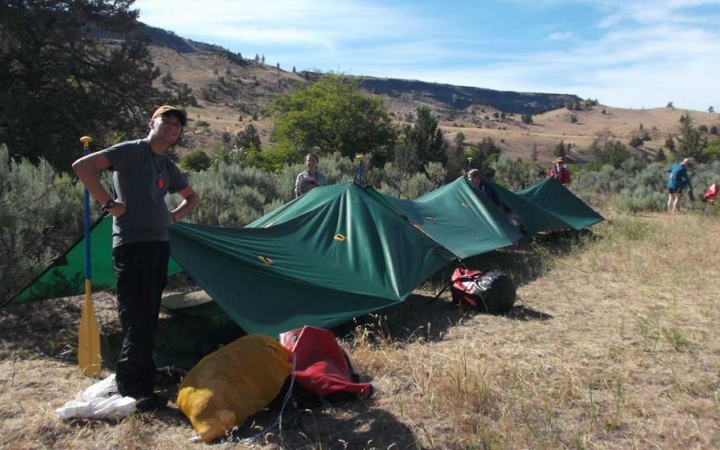 lgbtq teens rafting trip in pacific northwest